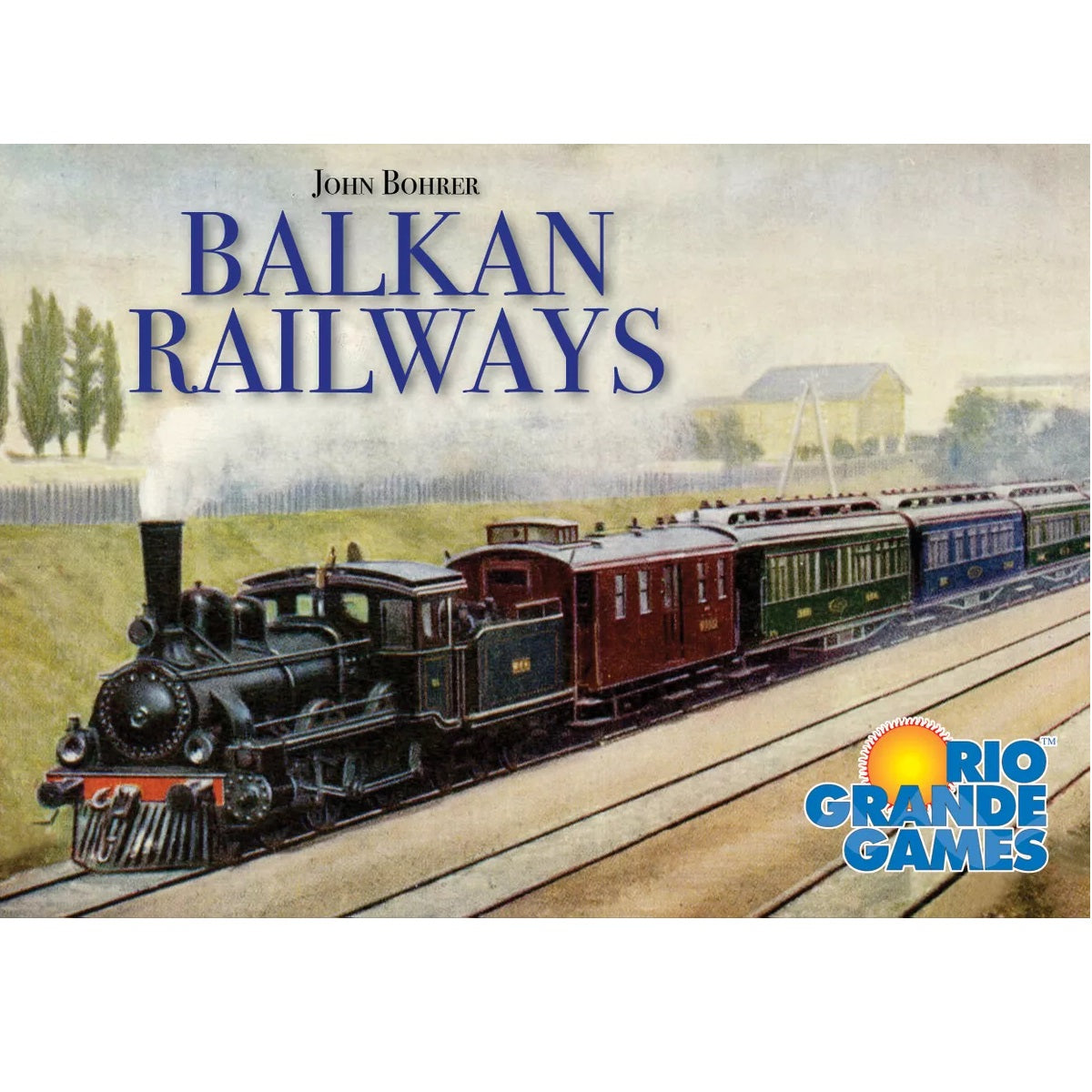 Balkan Railways game box