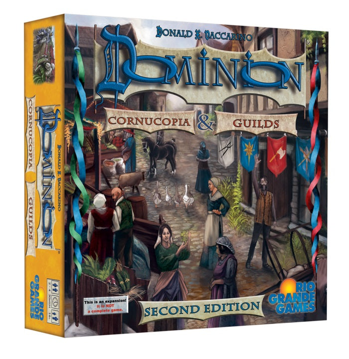 Dominion: Cornucopia & Guilds – Second Edition Expansion game box