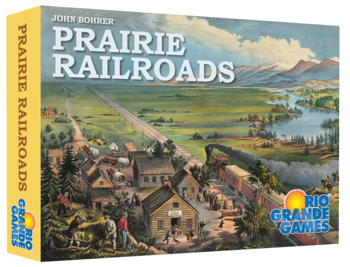 Prairie Railroads game box