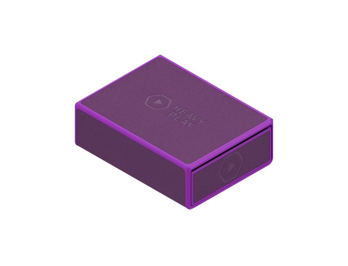 Heavy Play RNG DICEBOX MAX - NOBLE PURPLE – RNG-MAX-022021