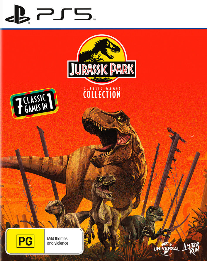 Jurassic Park Classic Games Collection (PS5) – Video Games – HobbiXchange Christchurch NZ