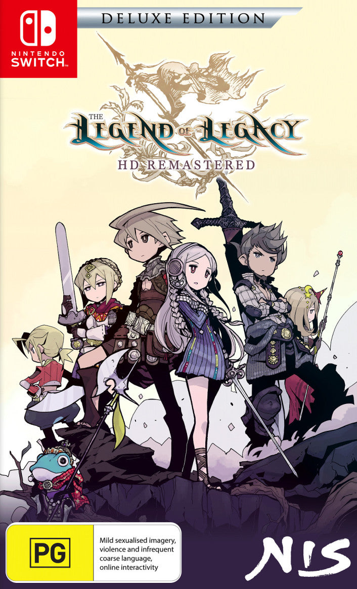 The Legend of Legacy HD Remastered - Deluxe Edition – – HobbiXchange Christchurch NZ