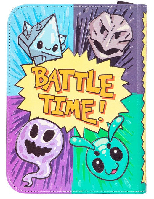 TCG Faux-Leather Battle Time Trading Card Binder - Small Version