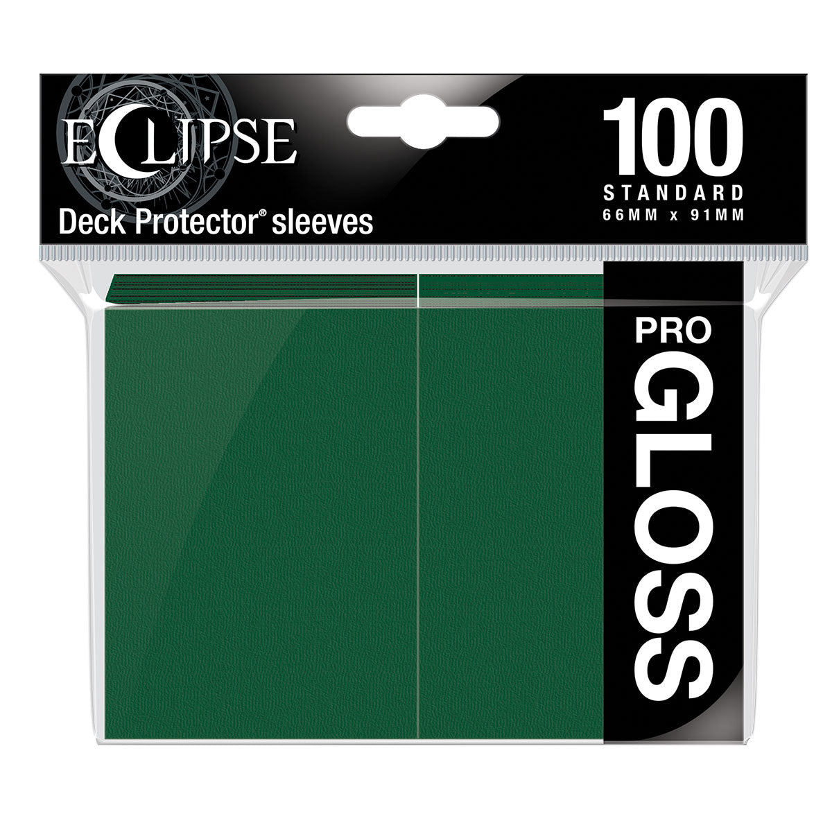 Ultra PRO ECLIPSE Gloss Standard Deck Protector Sleeves (100ct) - Forest Green – UP15605