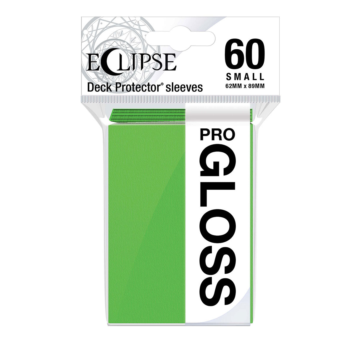 Ultra PRO ECLIPSE Gloss Small Deck Protector Sleeves (60ct) - Lime Green – UP15630