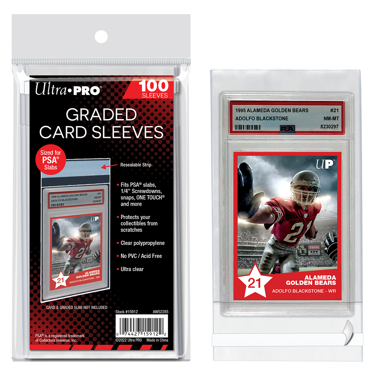 Ultra PRO PSA Graded Card Sleeves (100ct) – UP15912
