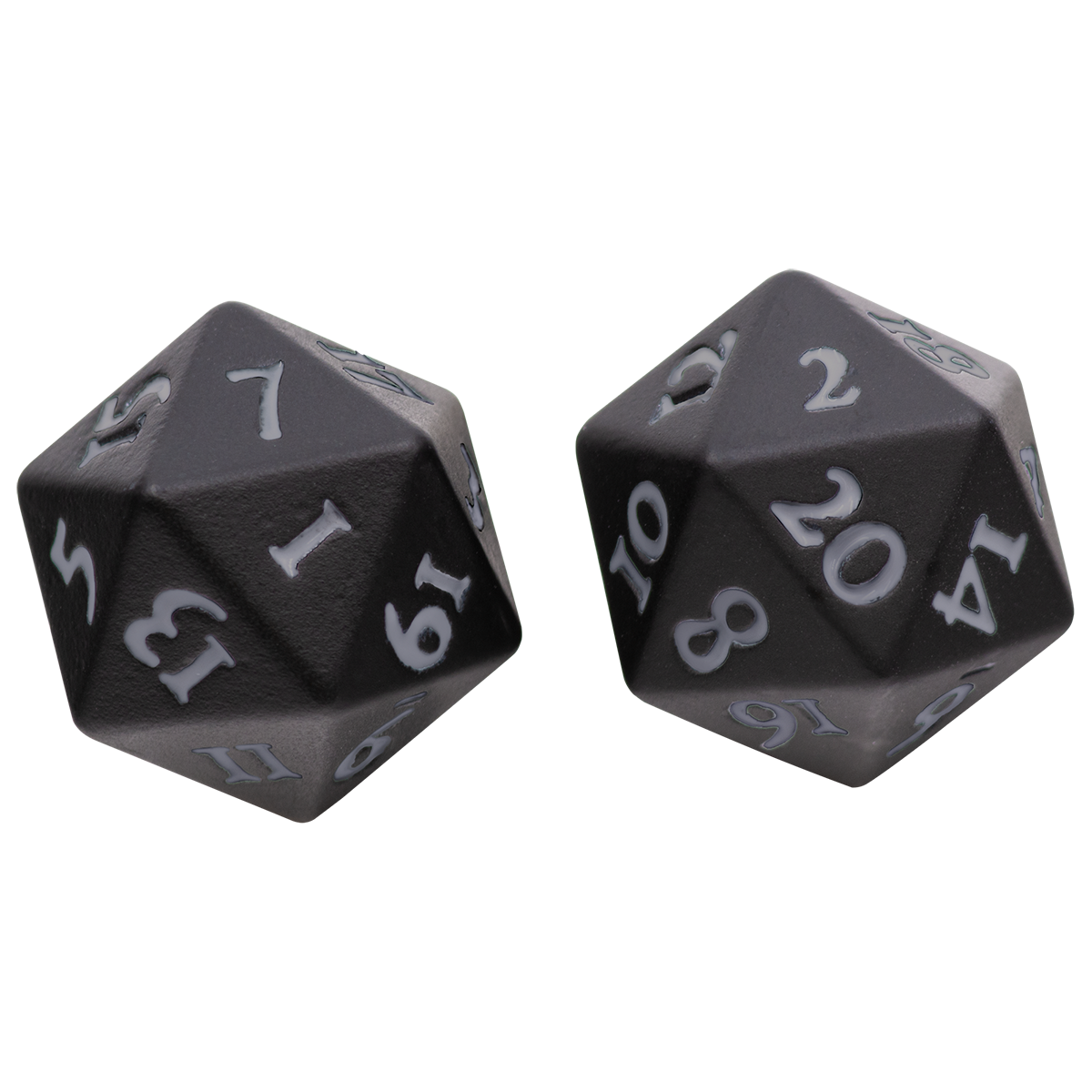 Ultra PRO Vivid HEAVY METAL Dice – Black – UP15943