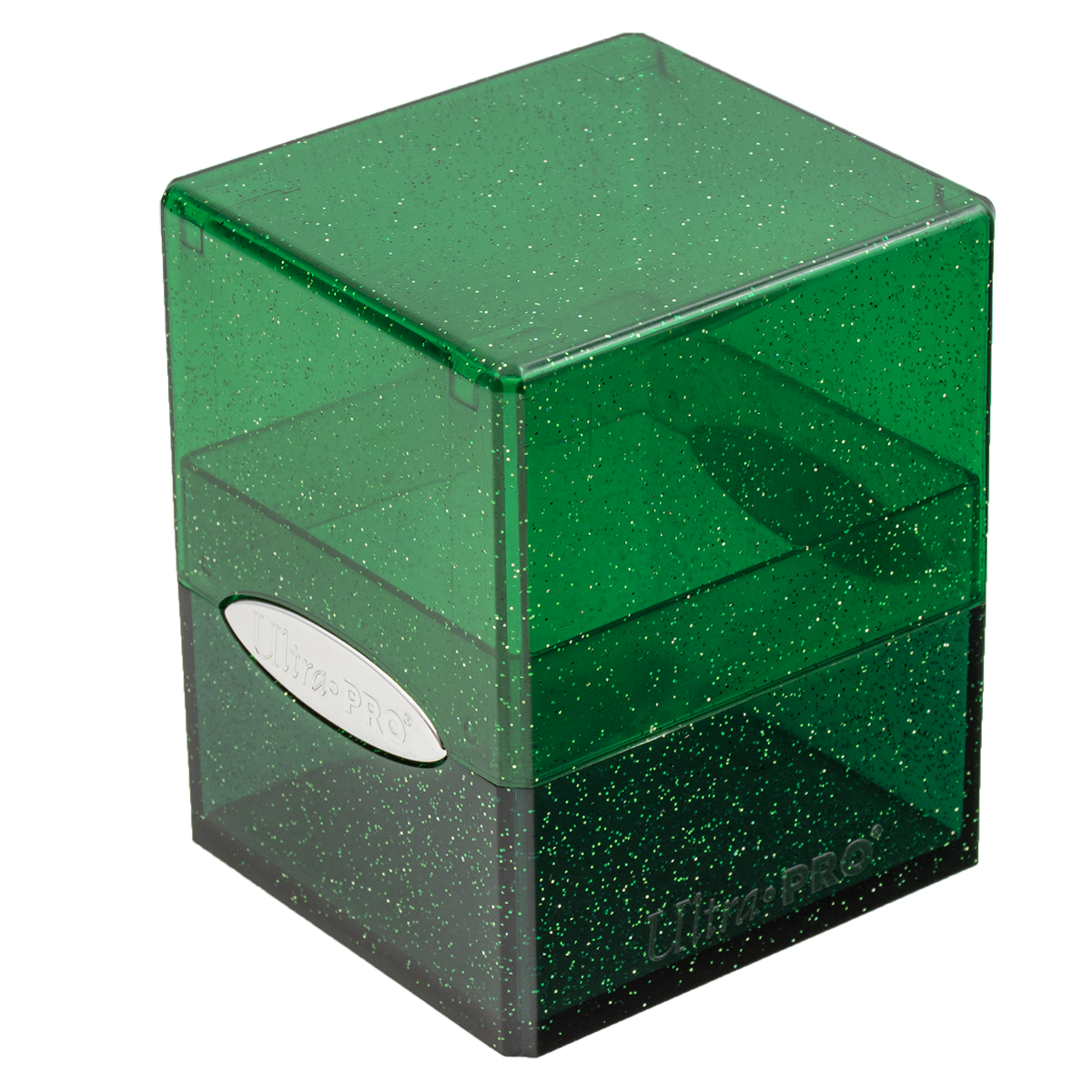 Ultra PRO Glitter Satin Cube – Green – UP16011