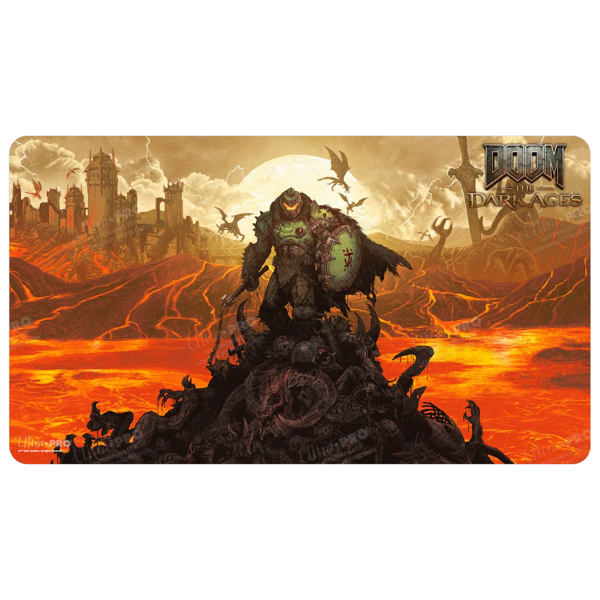 Ultra PRO DOOM: THE DARK AGES - WRATH - Playmat – UP16617