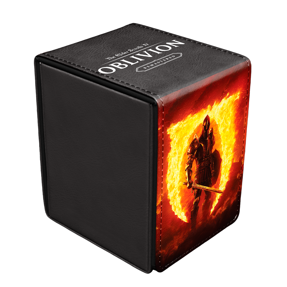 Ultra PRO The Elder Scrolls IV: Oblivion Remastered ALCOVE Flip DECK BOX for Tabletop Gaming – UP16649