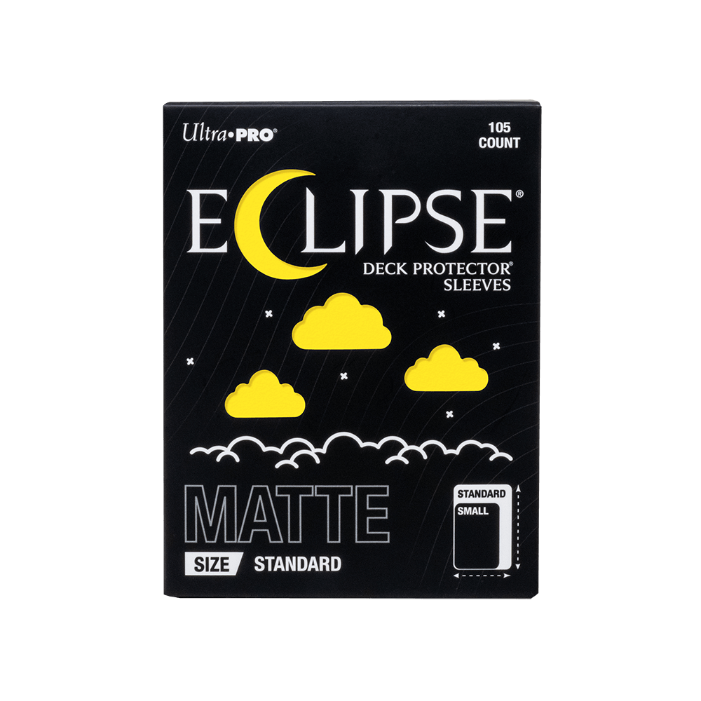 Ultra PRO ECLIPSE Matte Standard Deck Protector Sleeves: Lemon Yellow - 105ct – UP16687