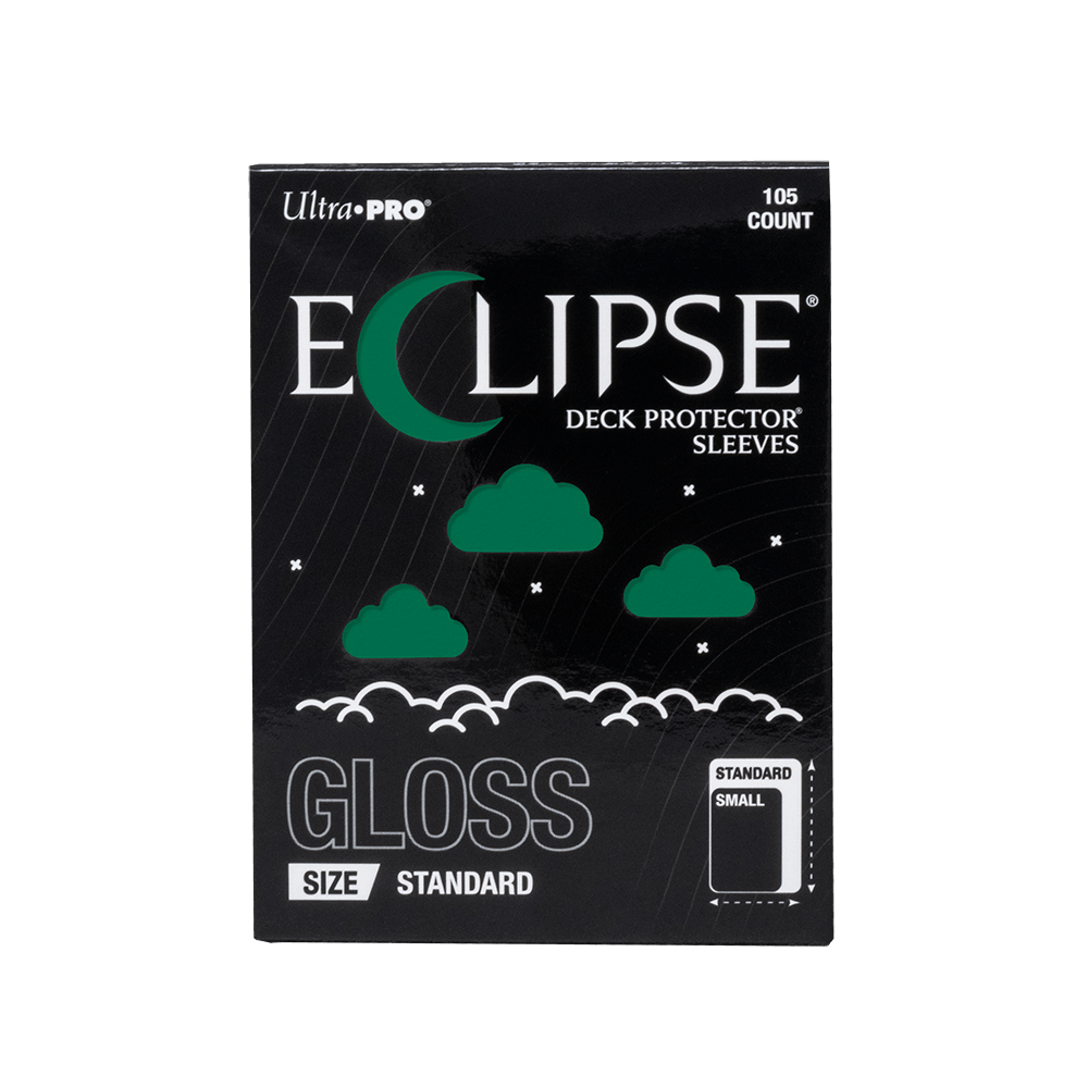 Ultra PRO ECLIPSE Gloss Standard Deck Protector Sleeves: Forest Green - 105ct – UP16705