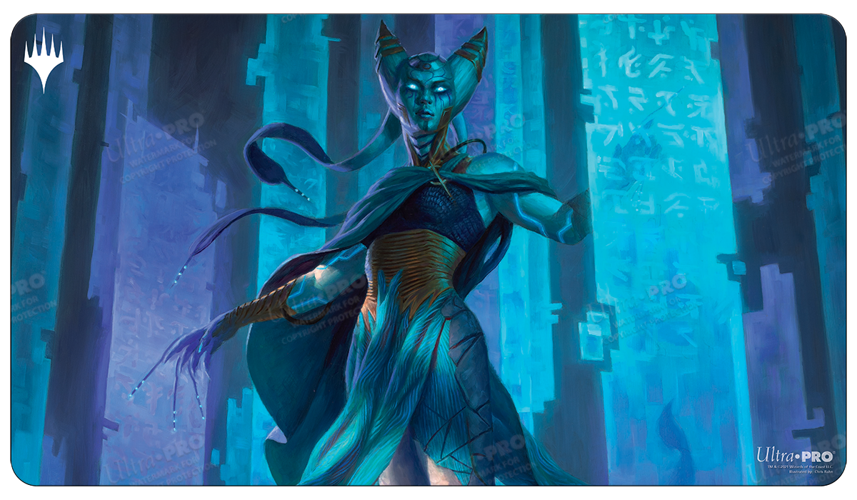 Ultra PRO Kamigawa Neon Dynasty Tamiyo, Compleated Sage Standard Gaming Playmat for Magic: The Gathering – UP19274