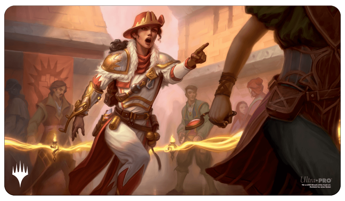 Ultra PRO Murders at Karlov Manor Nelly Borca, Impulsive Accuser Standard Gaming Playmat for Magic: The Gathering – UP38277