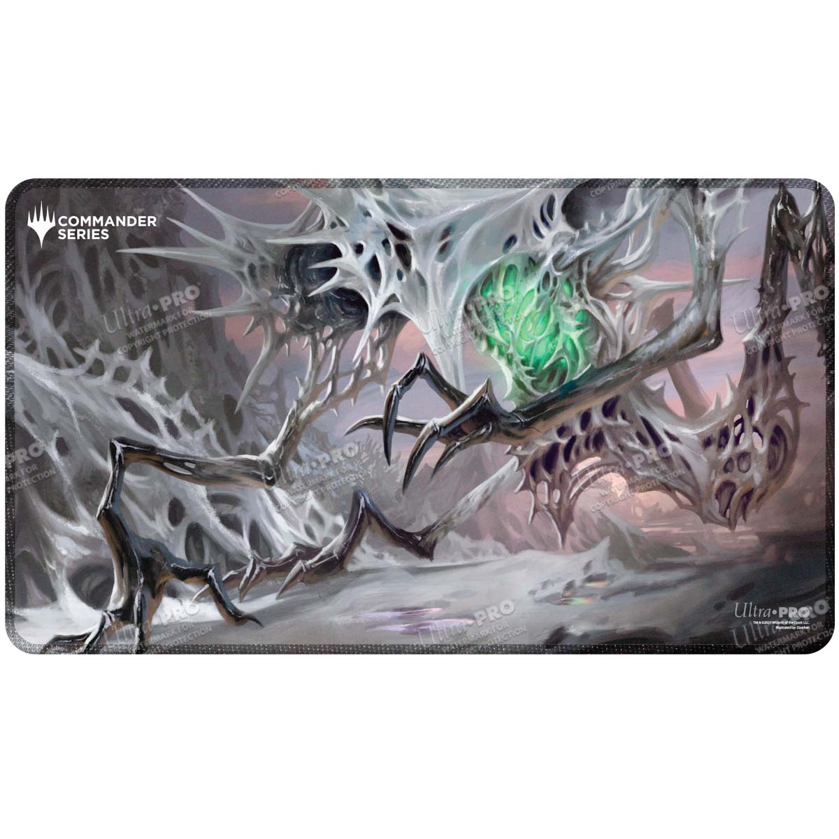 Ultra PRO Commander Series #5 - Three Color Wedge - Yarok Stitched Playmat for Magic: The Gathering – UP38471