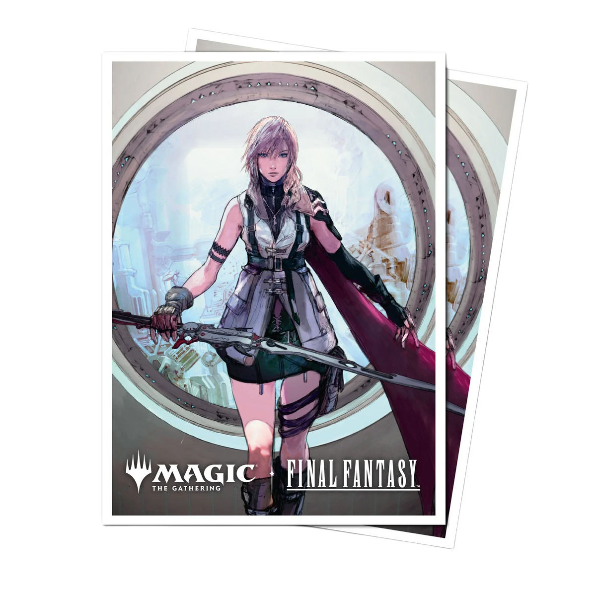 Ultra PRO MAGIC: THE GATHERING—FINAL FANTASY Lightning, Army of One 105ct APEX Deck Protector Sleeves for Magic: The Gathering – UP38488