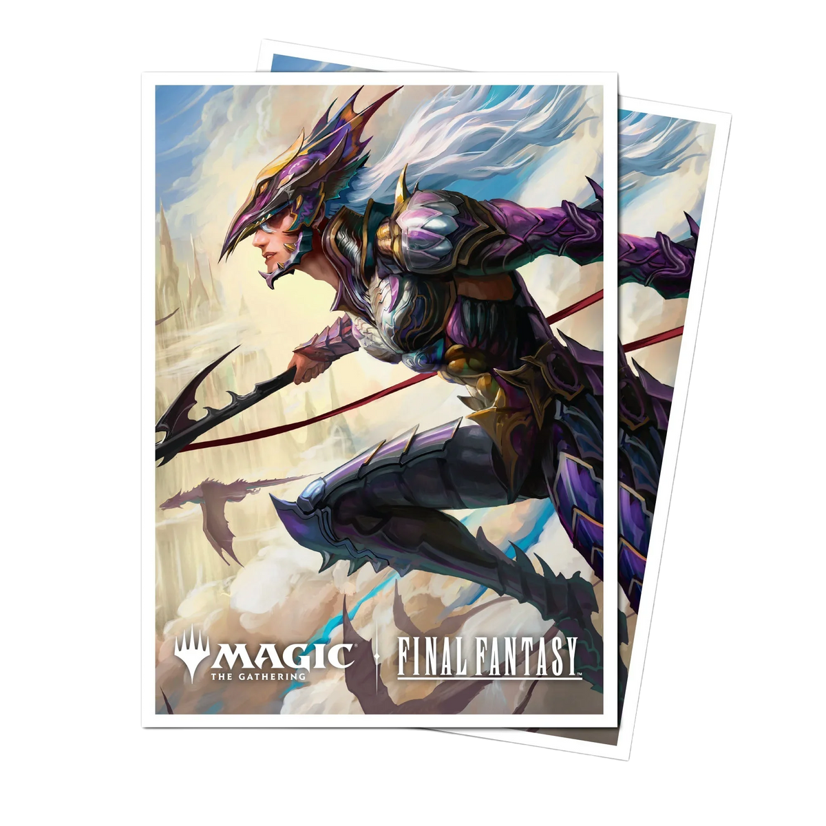 Ultra PRO MAGIC: THE GATHERING—FINAL FANTASY Kain, Traitorous Dragoon 105ct APEX Deck Protector Sleeves for Magic: The Gathering – UP38489