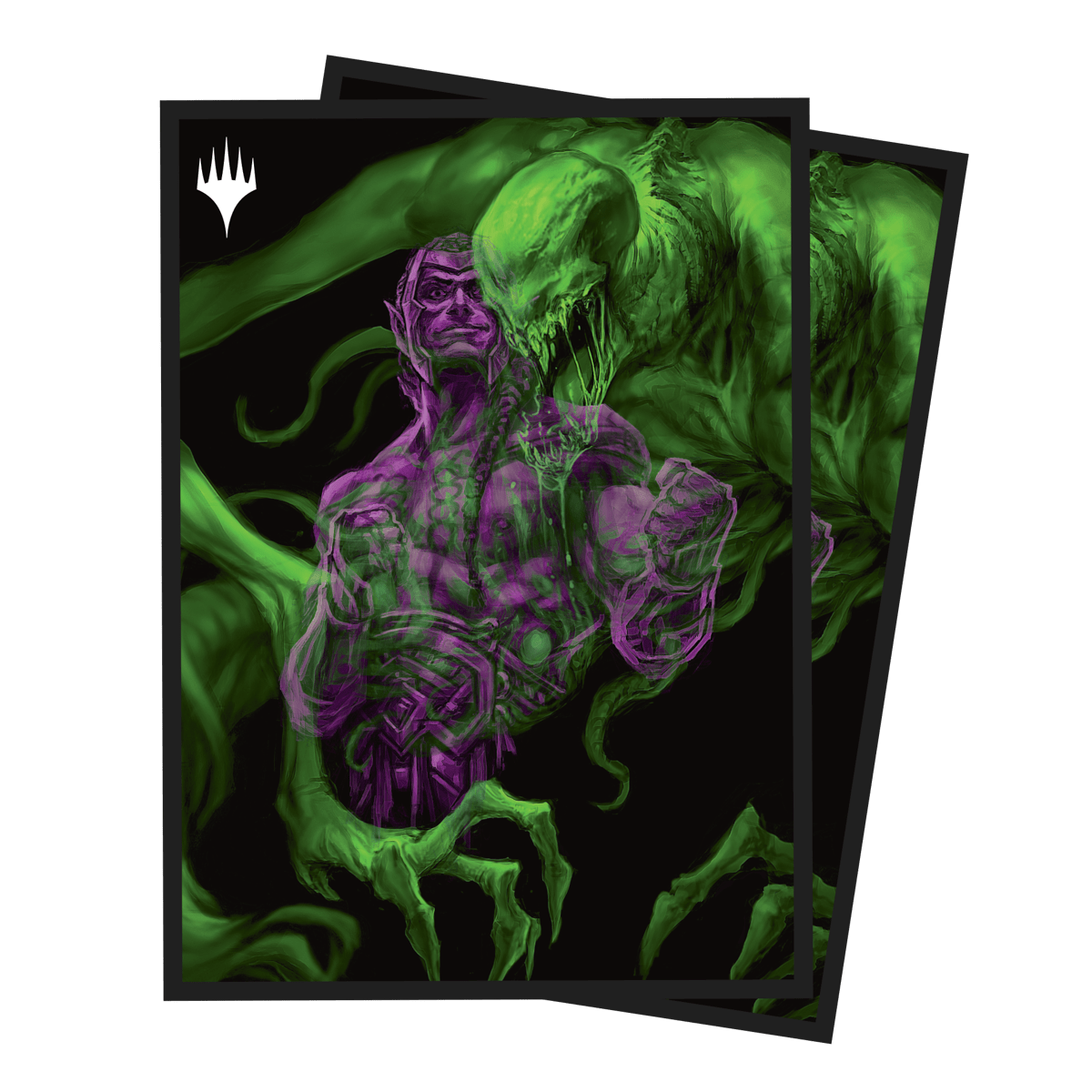 Ultra PRO Duskmourn Tyvar, the Pummeler (Double Exposure Alt) 100ct Deck Protector Sleeves for Magic: The Gathering – UP38586