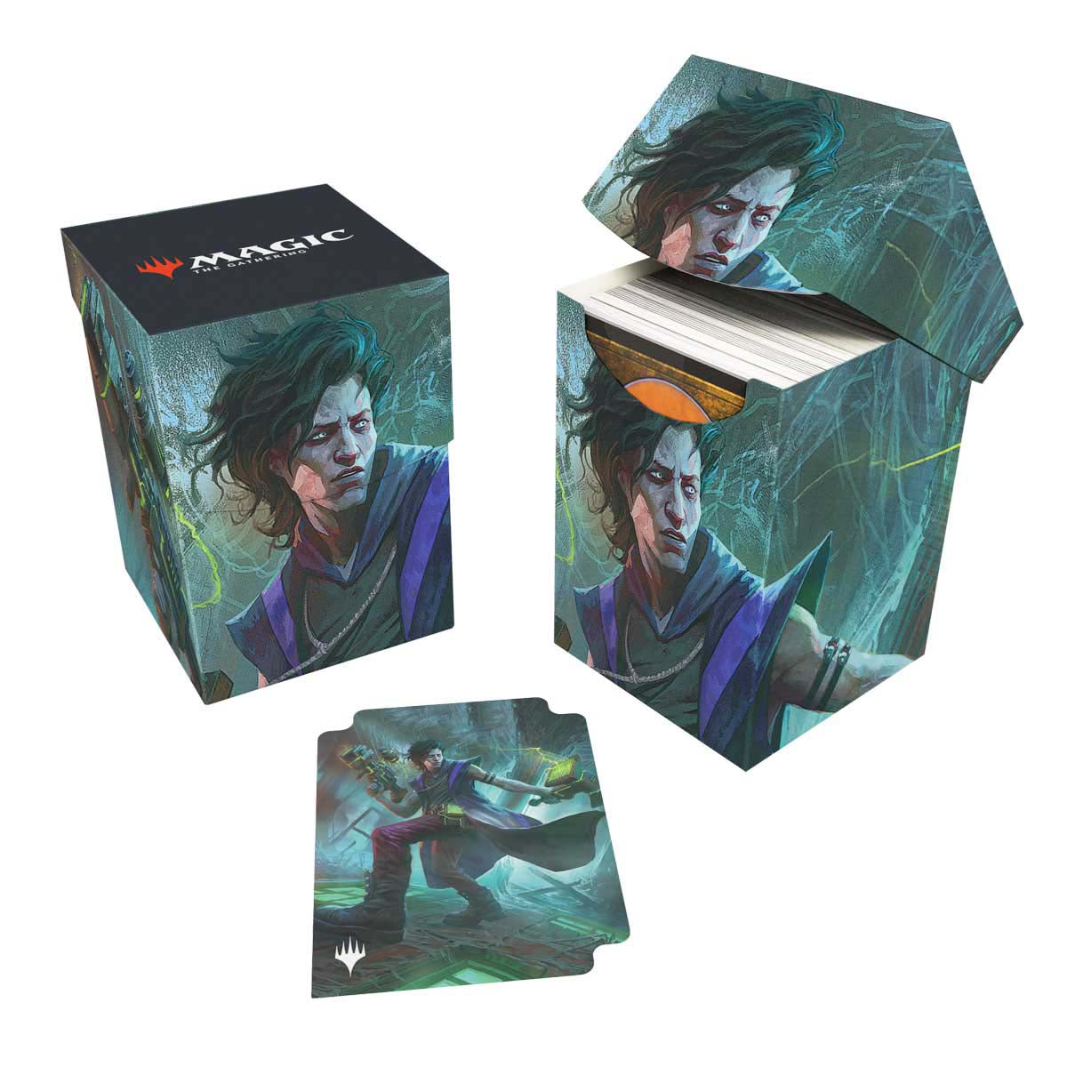 Ultra PRO Duskmourn Winter, Cynical Opportunist (Commander) 100+ DECK BOX for Magic: The Gathering – UP38593