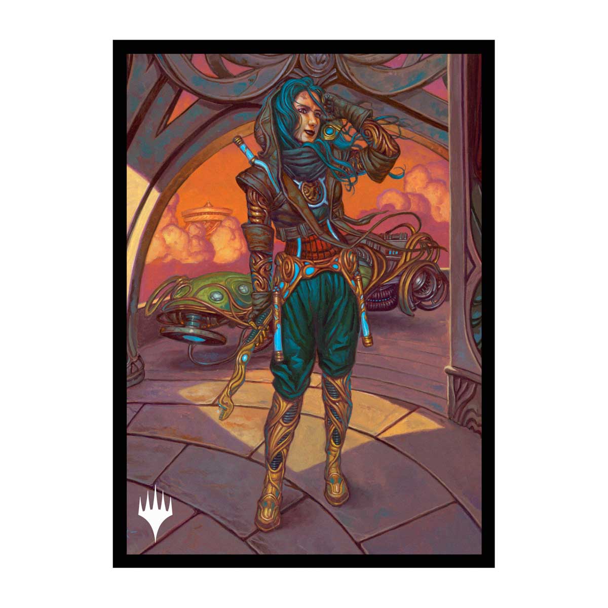Ultra PRO Aetherdrift Sita Varma, Masked Racer 100ct Deck Protector Sleeves for Magic: The Gathering – UP38663