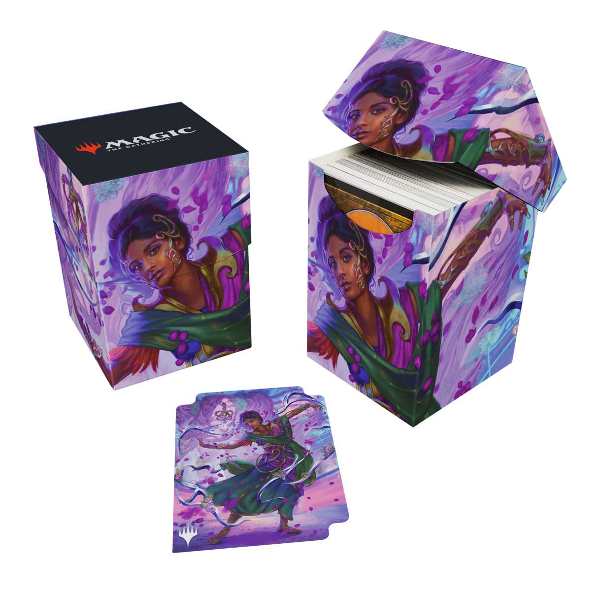 Ultra PRO Aetherdrift Avishkar Living Energy (Commander) 100+ DECK BOX for Magic: The Gathering – UP38667