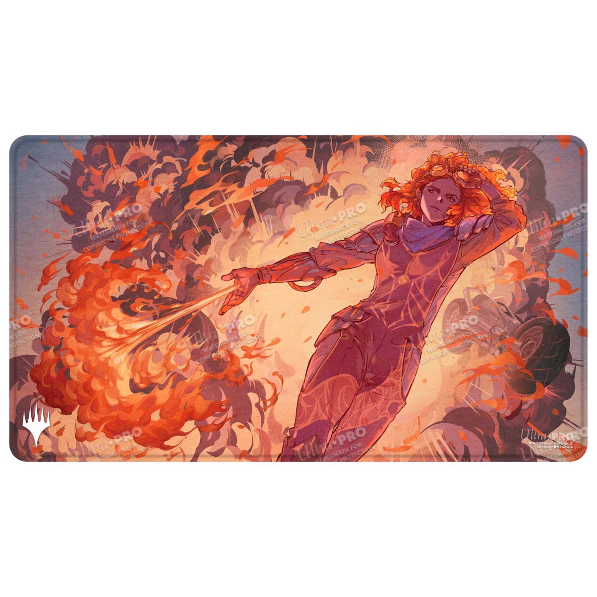 Ultra PRO Aetherdrift Chandra’s Ignition Stitched Edge Playmat for Magic: The Gathering – UP38700