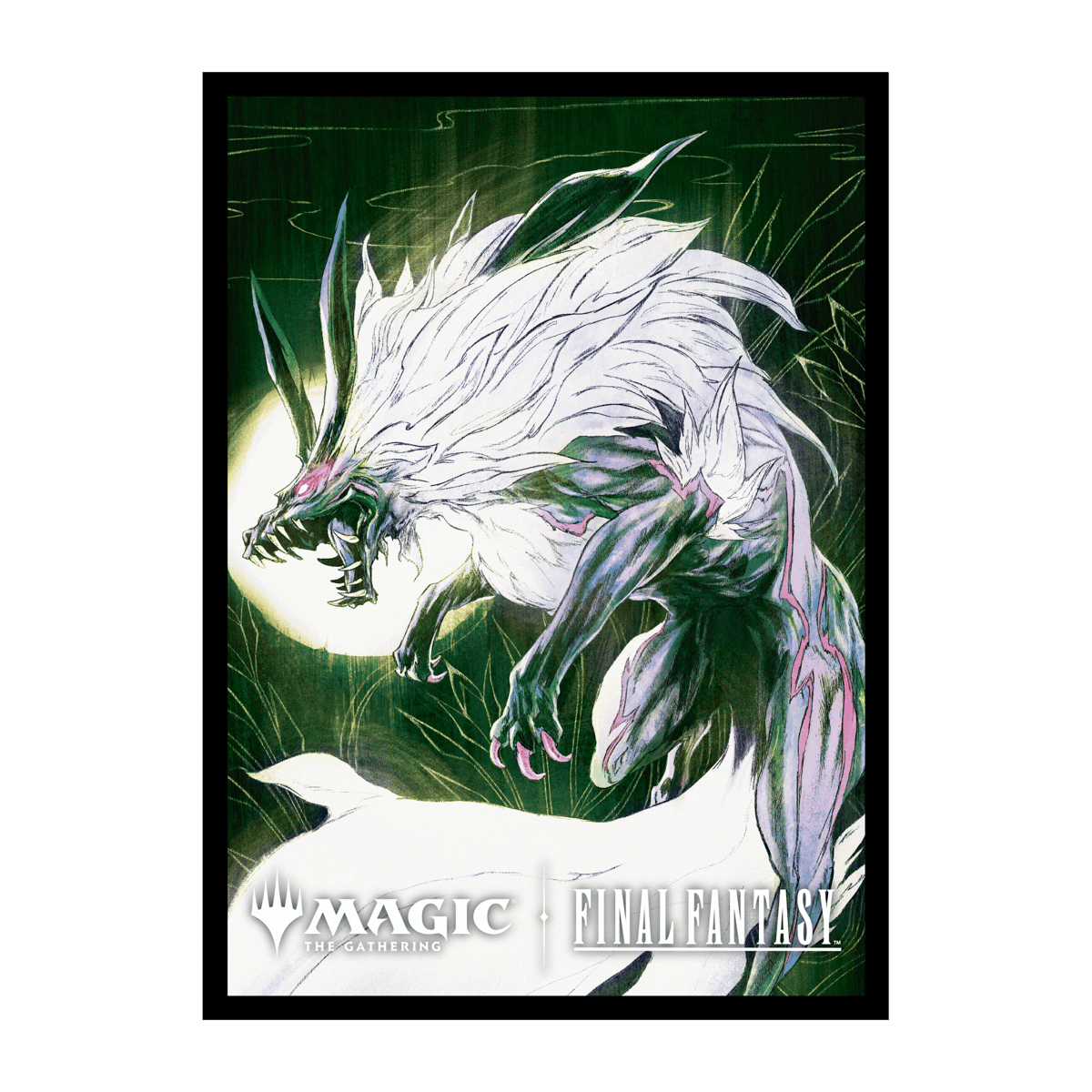 Ultra PRO Magic: The Gathering—FINAL FANTASY Summon: Fenrir 100ct Deck Protector Sleeves – UP38711