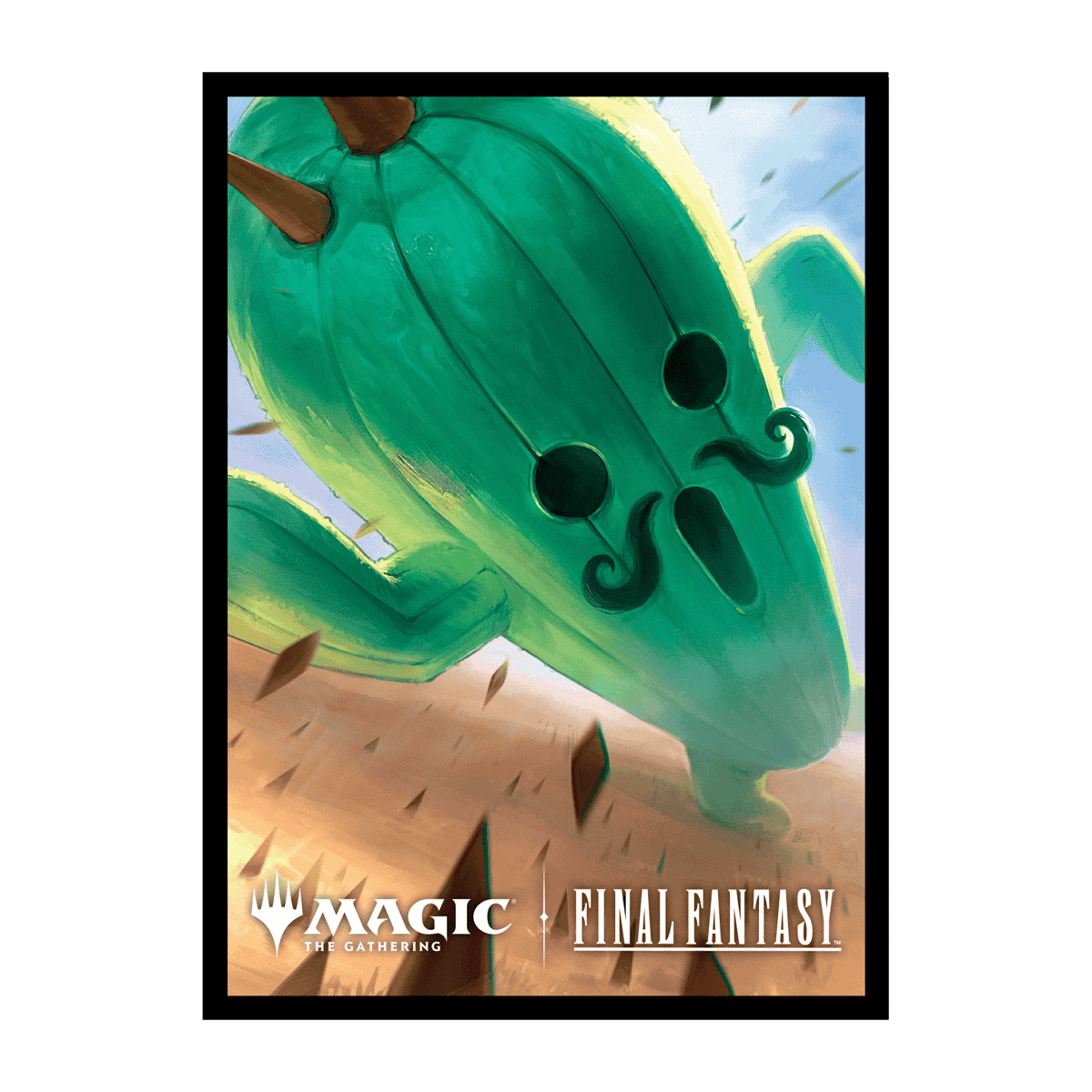 Ultra PRO Magic: The Gathering—FINAL FANTASY Jumbo Cactuar 100ct Deck Protector Sleeves – UP38713