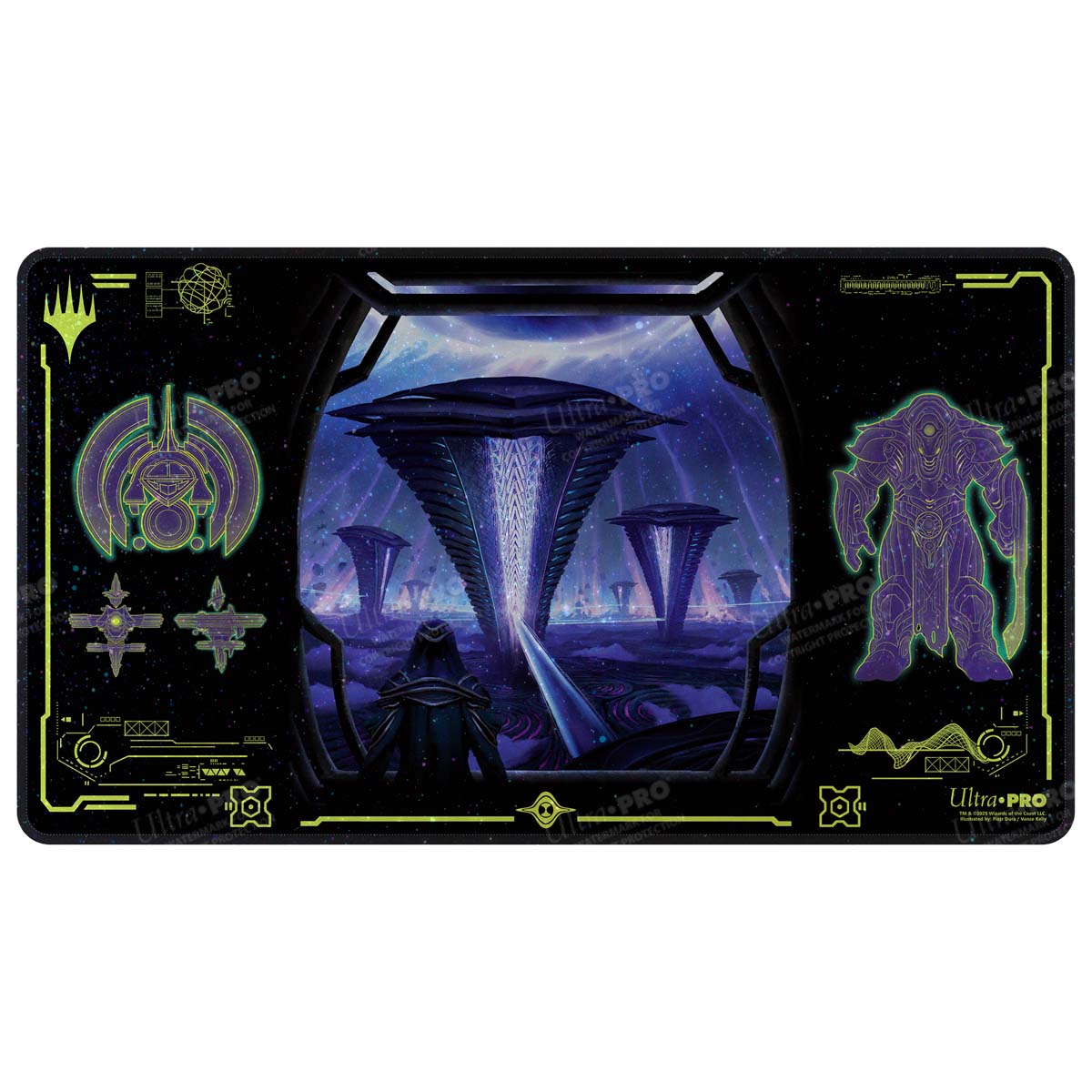 Ultra PRO Edge of Eternities Susur Secundi, Void Altar HOLOFOIL Playmat for Magic: The Gathering – UP38885