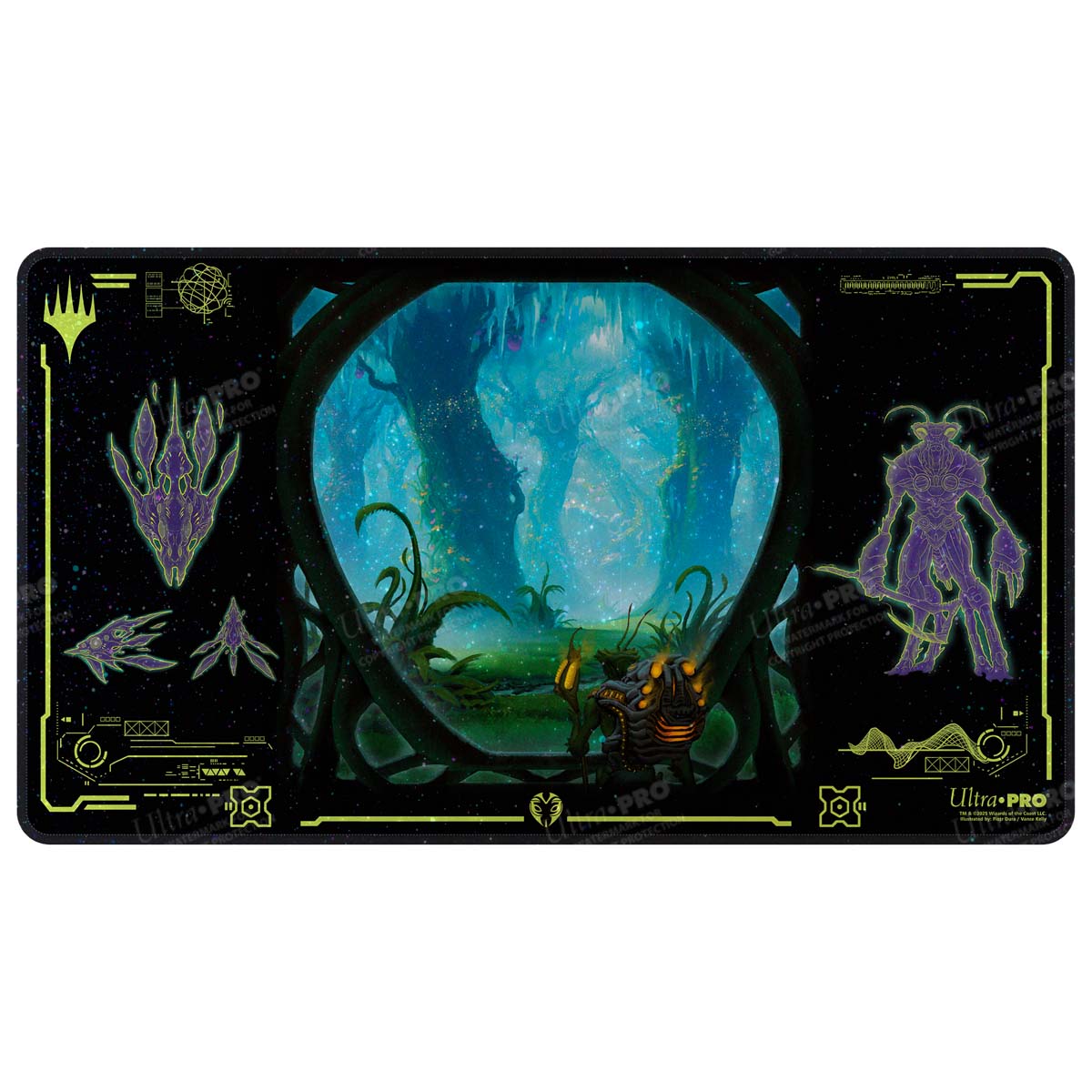 Ultra PRO Edge of Eternities Evendo, Waking Haven HOLOFOIL Playmat for Magic: The Gathering – UP38887