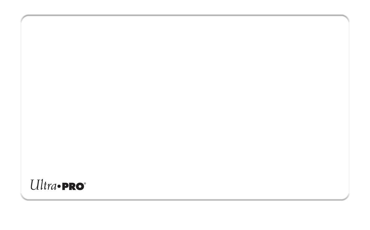 Ultra PRO Solid Color Standard Gaming Playmat Mousepad - White – UP82889