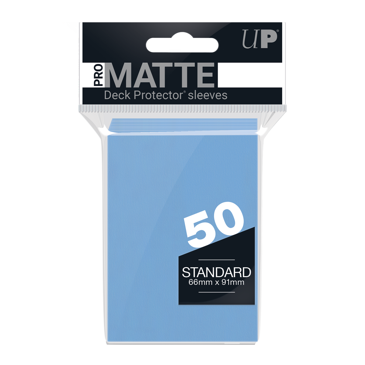 Ultra PRO PRO-Matte Standard Deck Protector Sleeves – Light Blue / 50ct – UP84188