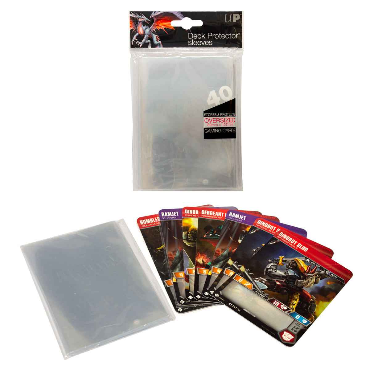 Ultra PRO Clear Oversized Deck Protector Sleeves (40ct) – UP85787