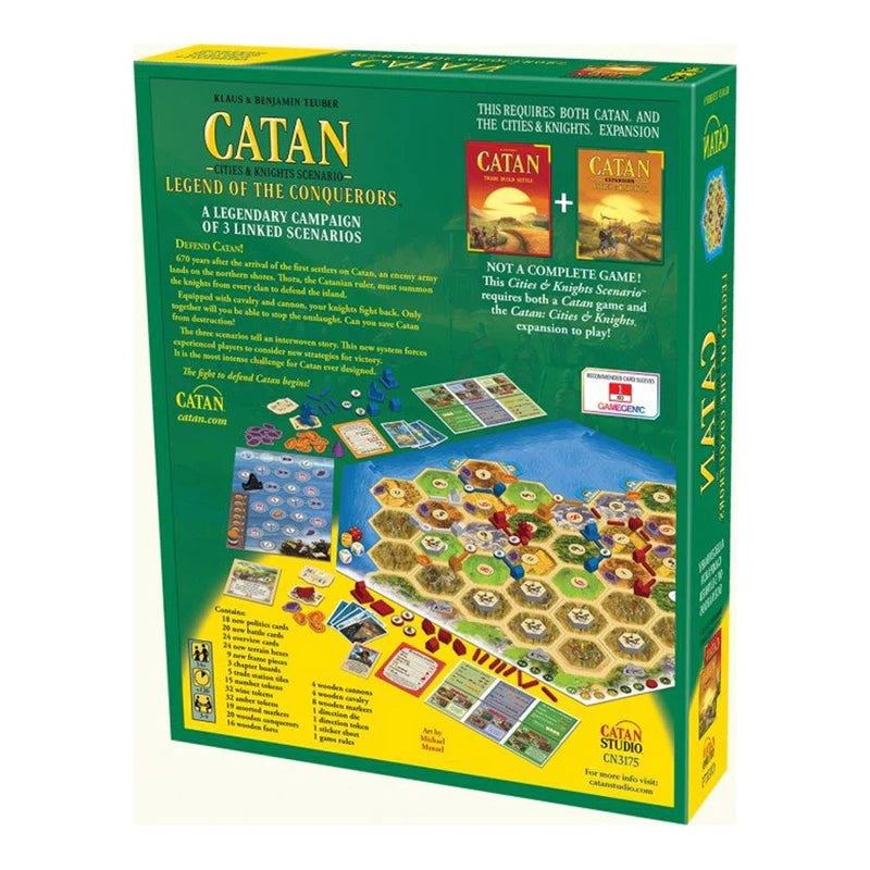 Catan Legend Of The Conquerors – Board Games – HobbiXchange Christchurch NZ