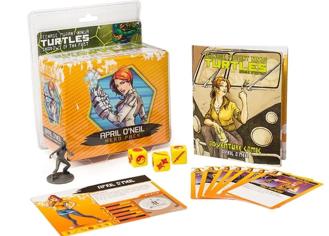 Teenage Mutant Ninja Turtles - Shadows Of The Past April O'Neil Hero Pack. – – HobbiXchange Christchurch NZ