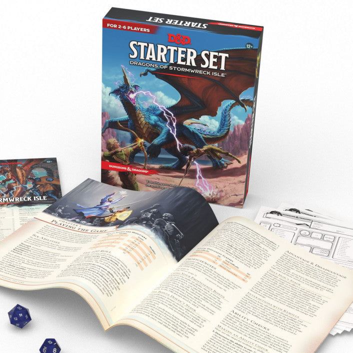 Dungeons & Dragons Starter Set Dragons of Stormwreck – role playing games – HobbiXchange Christchurch NZ