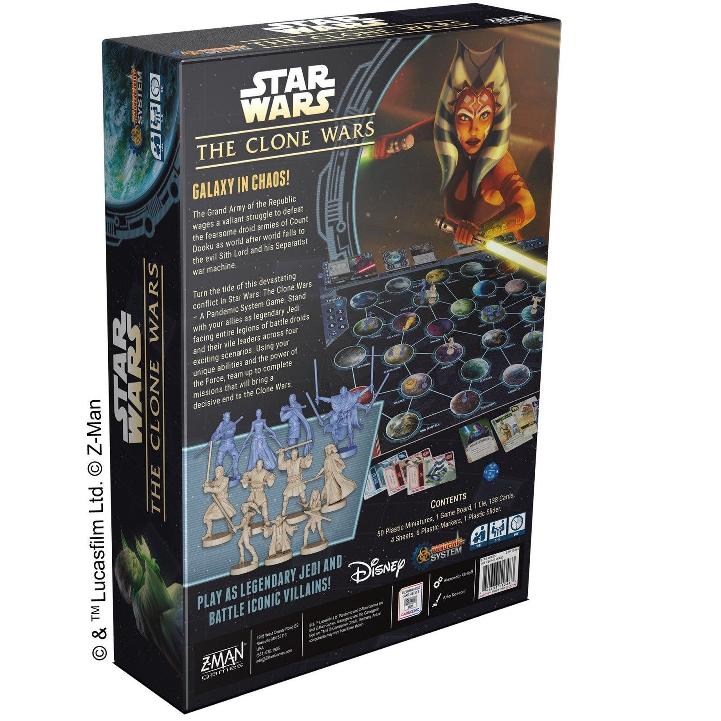 Star Wars The Clone Wars - A Pandemic System Game – – HobbiXchange Christchurch NZ