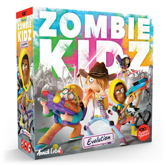 Zombie Kidz Evolution cooperative kids board game