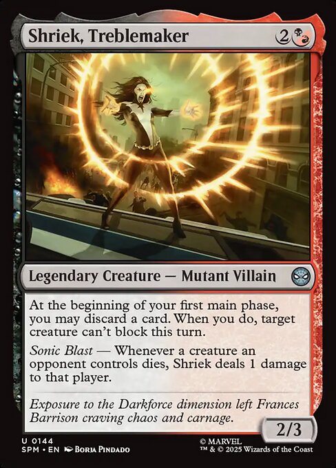 Magic the Gathering Shriek, Treblemaker - HobbiXchange