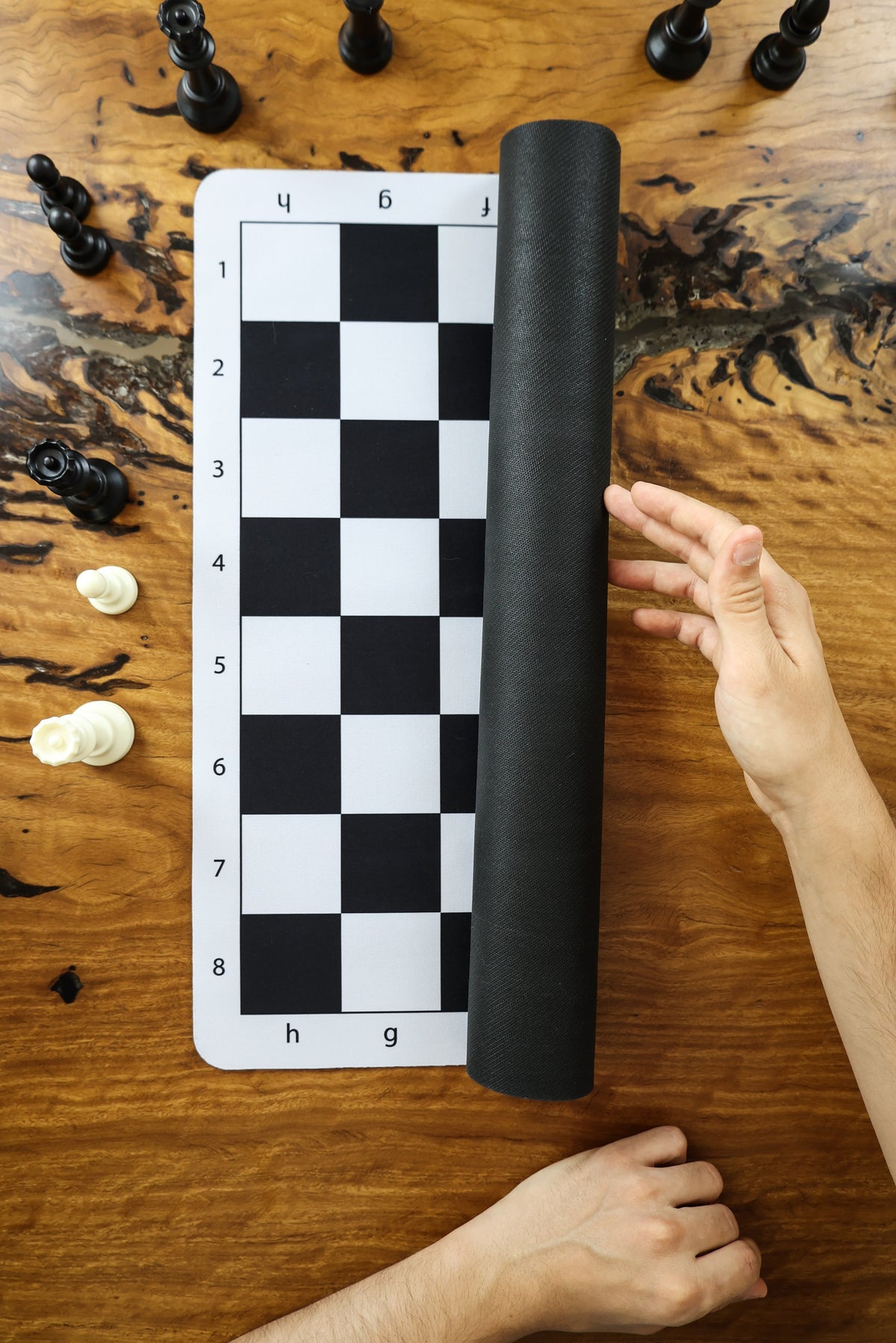 LPG Classics Club Chess Set - Black