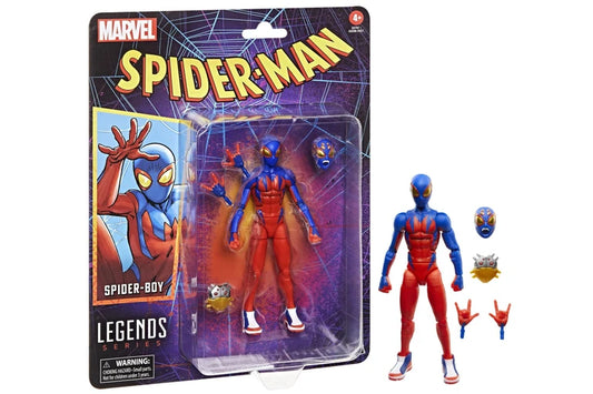Marvel Legends: Spider-Boy - 6" Retro Figure - HobbiXchange