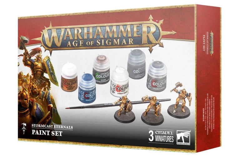 Warhammer Age of Sigmar: Paints and Tools Set - HobbiXchange