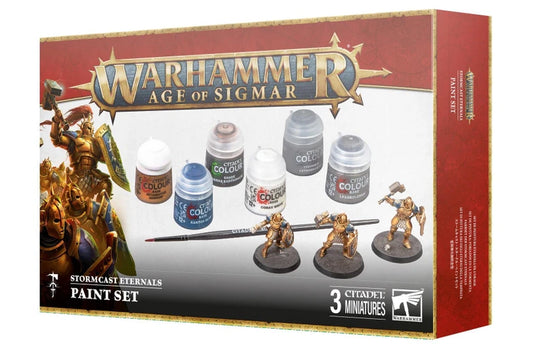 Warhammer Age of Sigmar: Paints and Tools Set - HobbiXchange