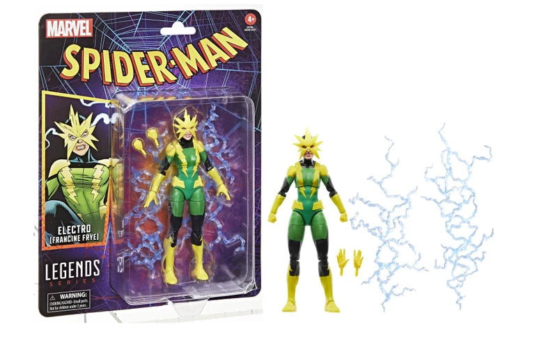 Marvel Legends: Electro - 6" Retro Figure - HobbiXchange