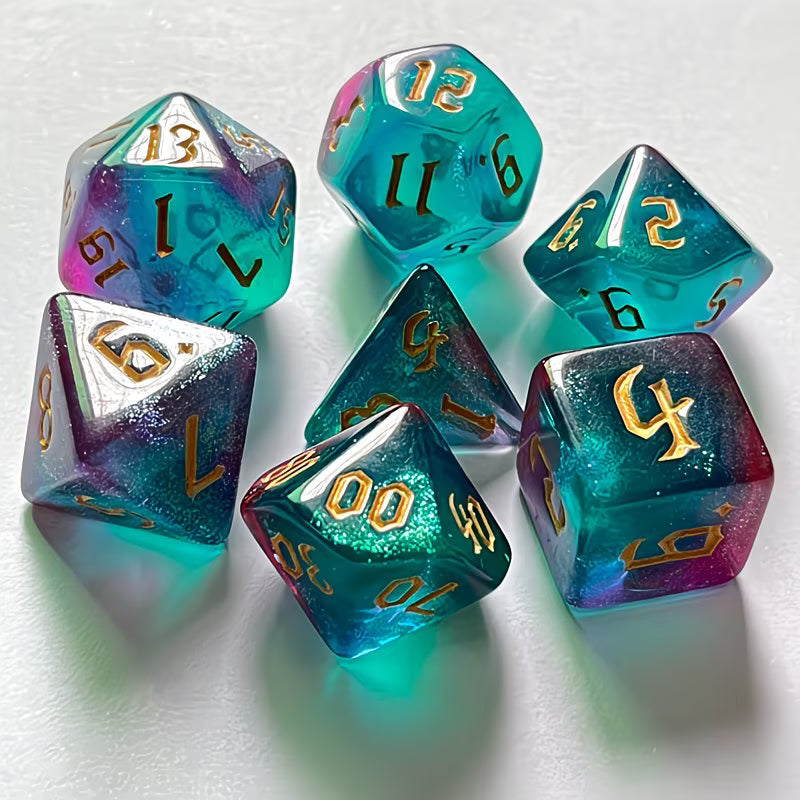 Assorted Polyhedral Dice Set