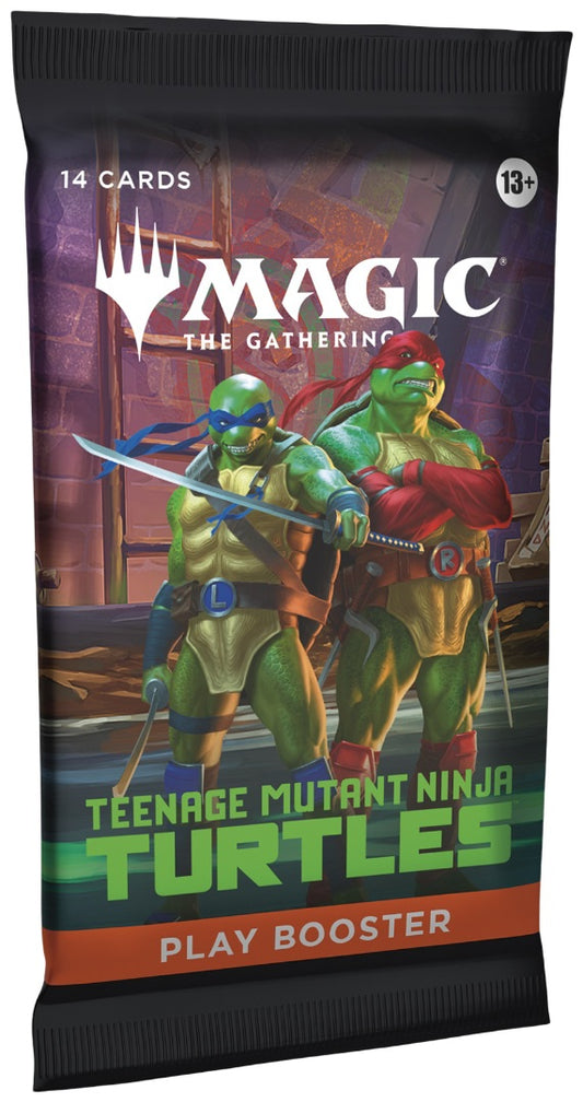 Magic the Gathering Teenage Mutant Ninja Turtles Play Booster Pack - HobbiXchange