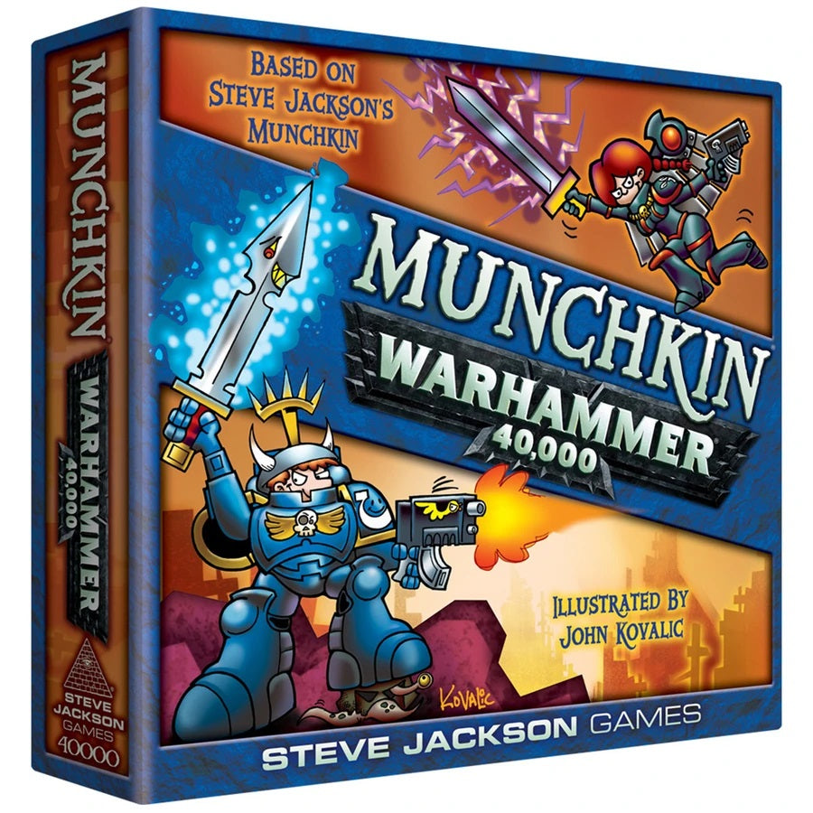 Munchkin Warhammer 40,000 – front cover artwork