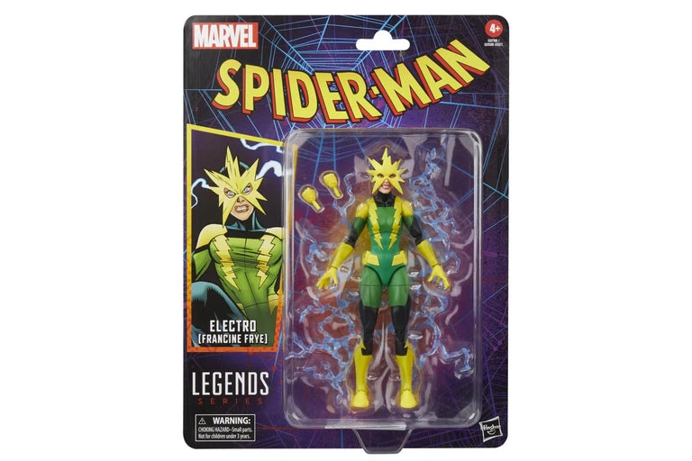Marvel Legends: Electro - 6" Retro Figure - HobbiXchange