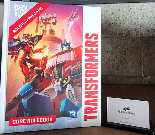 Transformers RPG Core Rulebook – Roleplaying Game – HobbiXchange Christchurch NZ
