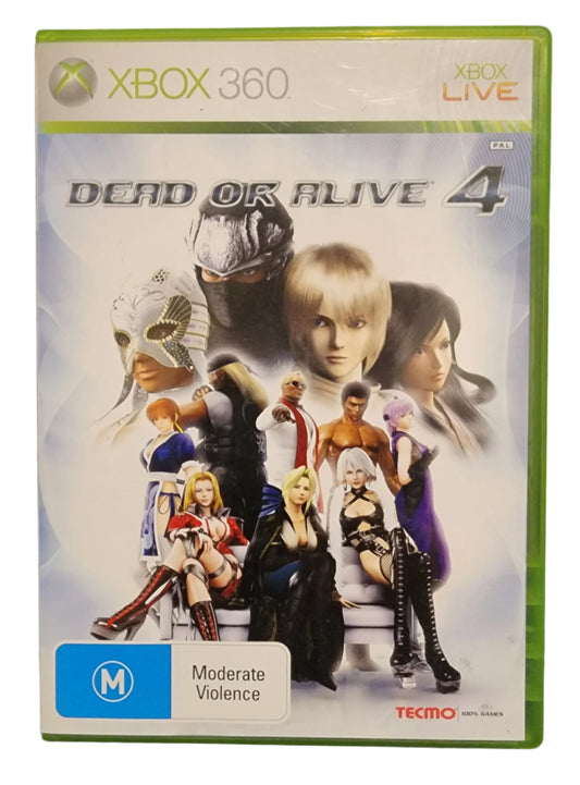 Dead or Alive 4 – Video Games – HobbiXchange Christchurch NZ
